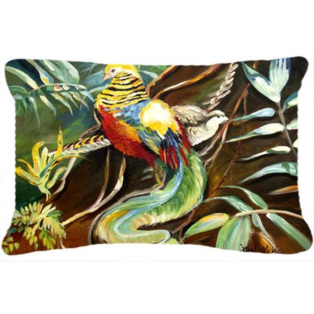 JENSENDISTRIBUTIONSERVICES Mandarin Pheasant Canvas Fabric Decorative Pillow MI2555521